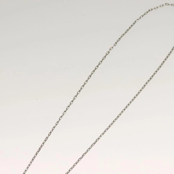 Salvatore Ferragamo Gancini Necklace metal Silver Auth - Picture 14 of 16